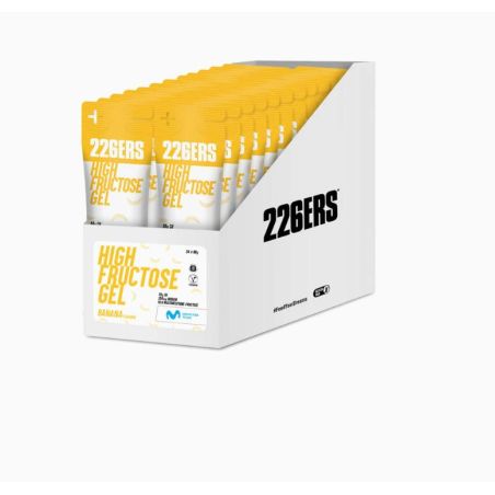 BOX of 24 - HIGH FRUCTOSE GEL - Energy Gel Banana - 80g | 226ERS