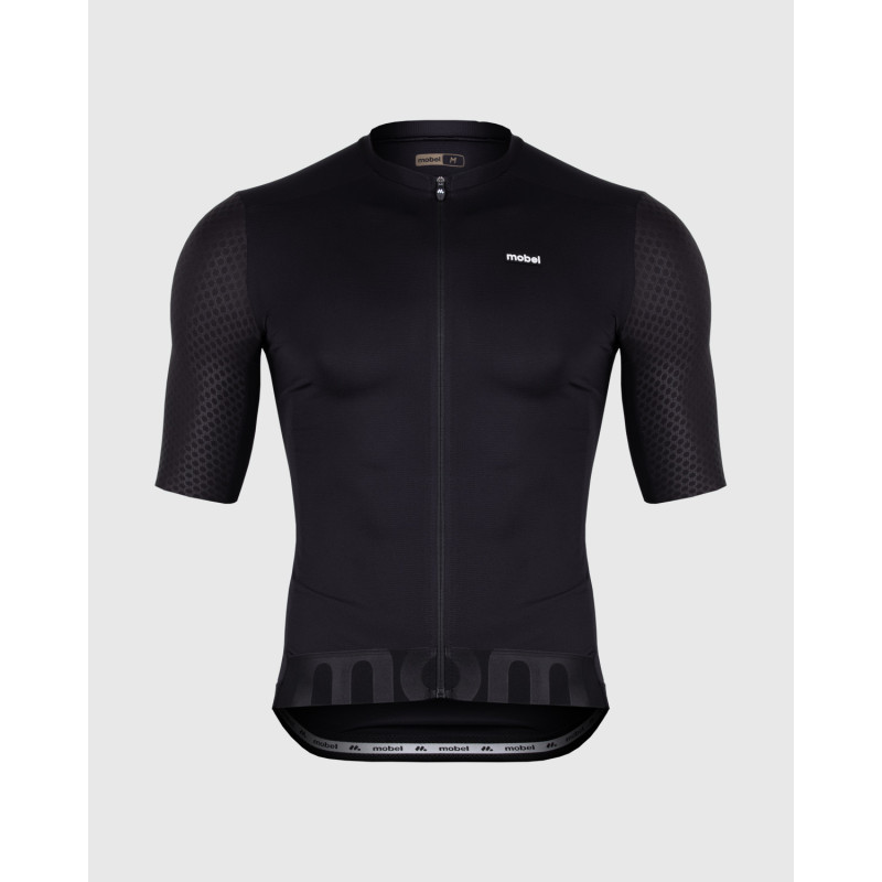 Black Pro Cycling Jersey | Mobel Sport