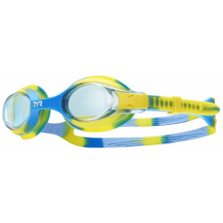 TYR Swimple Tie-Dye Kids Goggles Blue/Green/Yellow | Rock Cyclery Gibraltar
