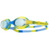 TYR Swimple Tie-Dye Kids Goggles Blue/Green/Yellow | Rock Cyclery Gibraltar
