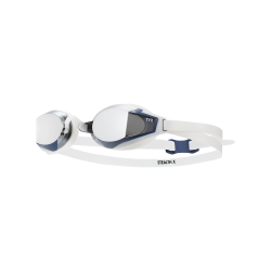 Stealth-X Mirrored Goggle (Silver/White) | TYR