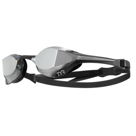 Tracer-X Elite Mirrored Goggle (Silver/Blk) | TYR