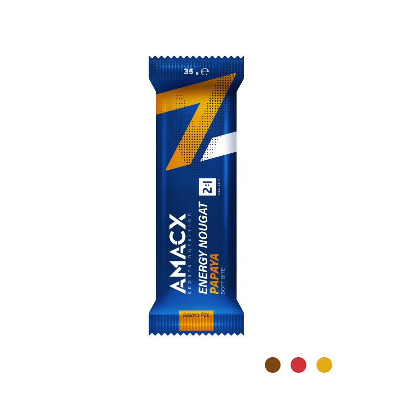 Amacx Energy Nougat Bar Papaya | Amacx