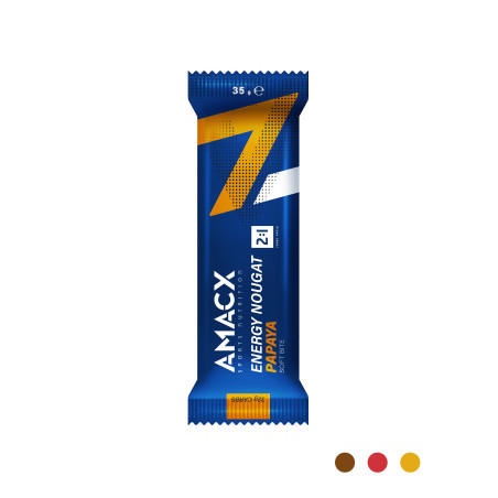 Amacx Energy Nougat Bar Papaya | Amacx