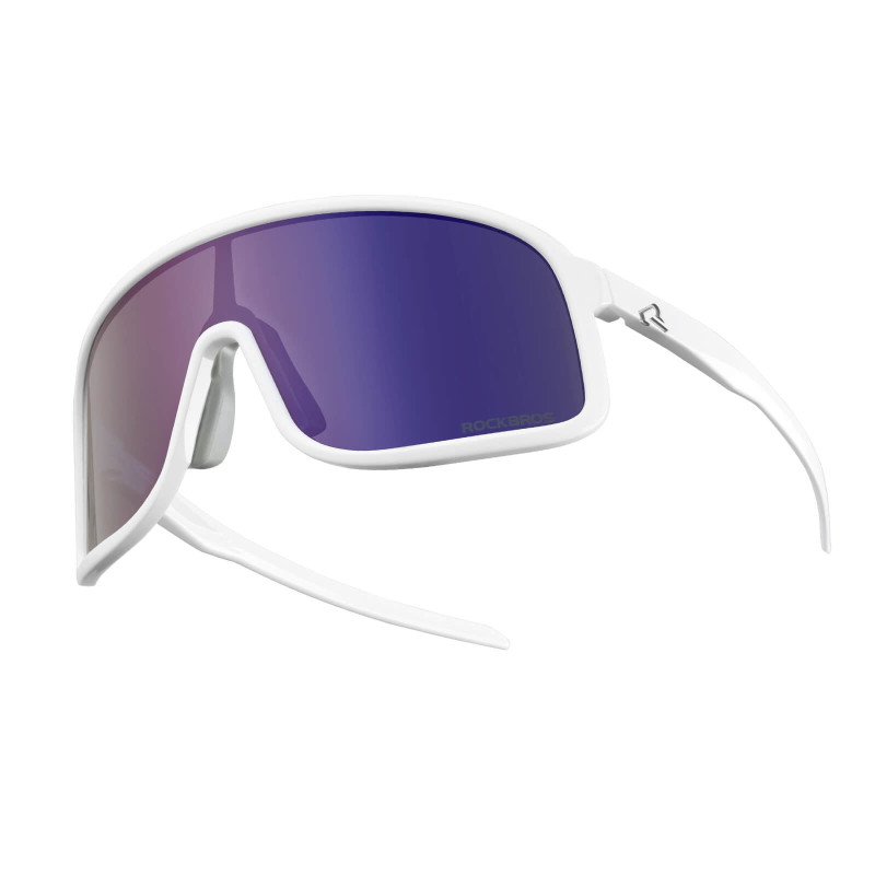 Shadow Series Polarized Cycling Glasses – Purple/White | ROCKBROS