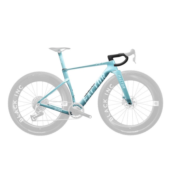 Factor Elara Frameset Premium Package - Virescent Blue