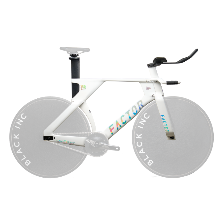 Factor Hanzō Track Frameset - Premium Package - White Chrome