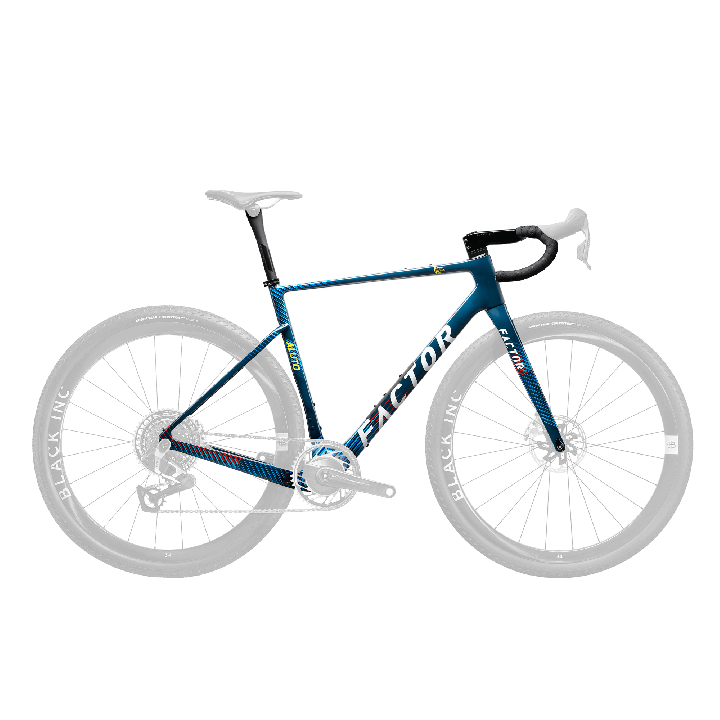 Factor Aluto Frameset - Standard Package - Raptor Blue