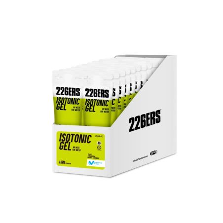BOX - 24 ISOTONIC GEL 68g - Lime